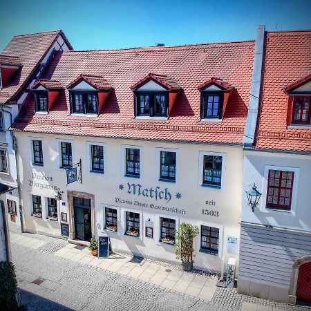 Matsch - Plauens älteste Gastwirtschaft Exterior foto